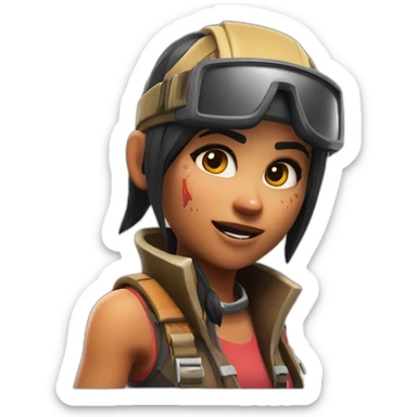 Fortnite renegade raider sticker