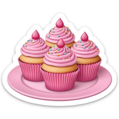 Some food, but make it in very girly pink tones. sticker