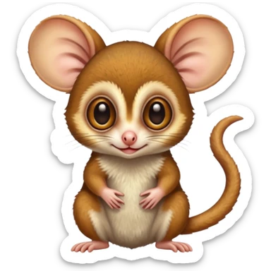 Mouse lemur sticker