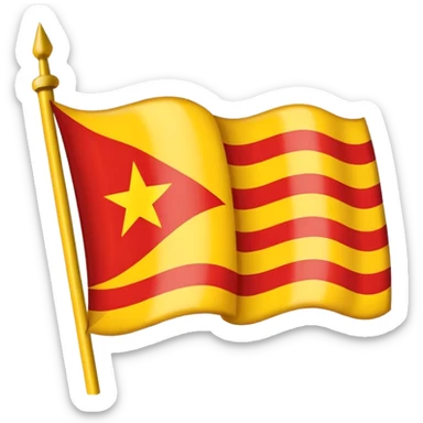 Southern vietnamese flag sticker