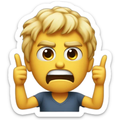 angry-middle-finger sticker