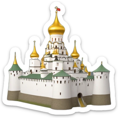 Nizhny Novgorod kremlin sticker