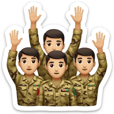 iraqi surrenders sticker