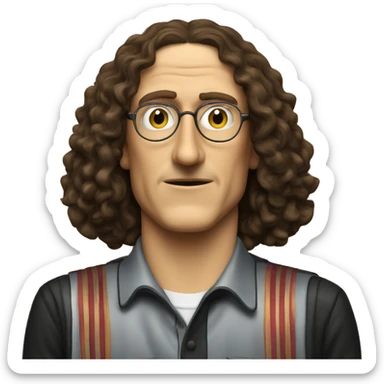 weird al yankovic sticker