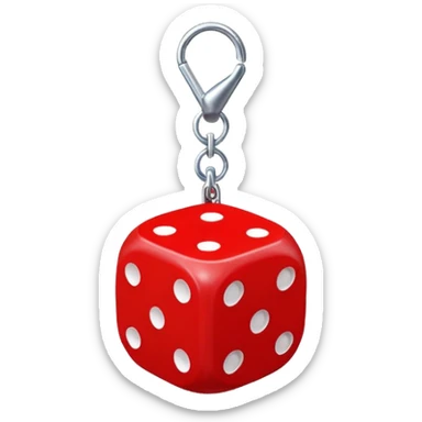 fuzzy dice sticker