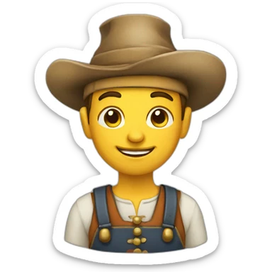 merchant in the fair sticker