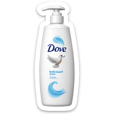 Dove Bodywash sticker