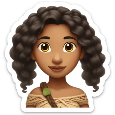 Moana from Disney sticker