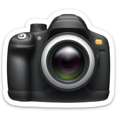 A digital camera sticker