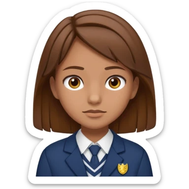 All of us are dead movie onjo she has brown hair  sticker