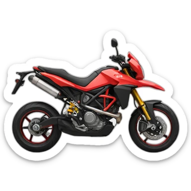 Supermotard sticker