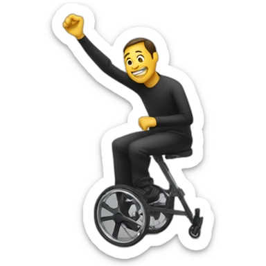 disable man dancing  sticker