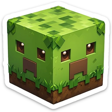 Make Minecraft  sticker