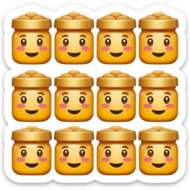 Haz emojis carmelitas aestetic sticker