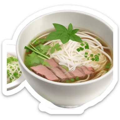 Dreaming of pho sticker