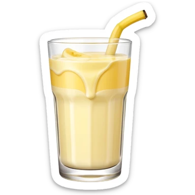 banana milk sticker