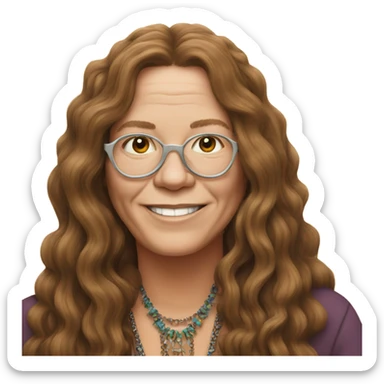 janis joplin sticker