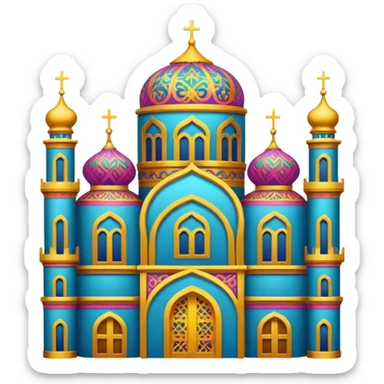 Georgian Chichilaki sticker