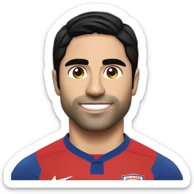 mikel arteta sticker