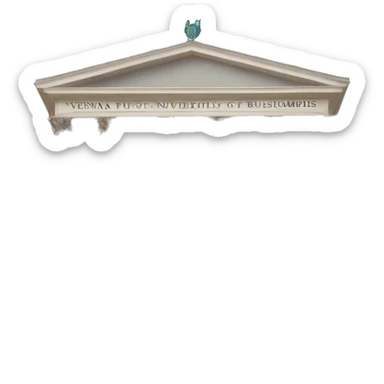 Vienna University of Economics and Business sticker