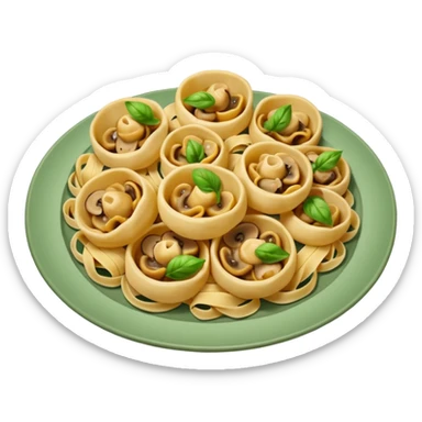 Mushroom tortellini  sticker
