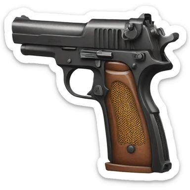 pistola  sticker