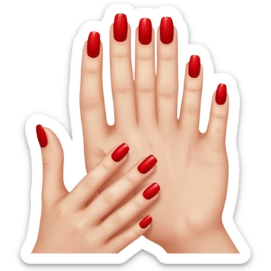 uñas con pinta uñas  sticker