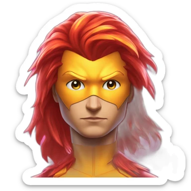 xmen phoenix sticker