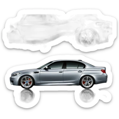 Bmw m5 e60  sticker