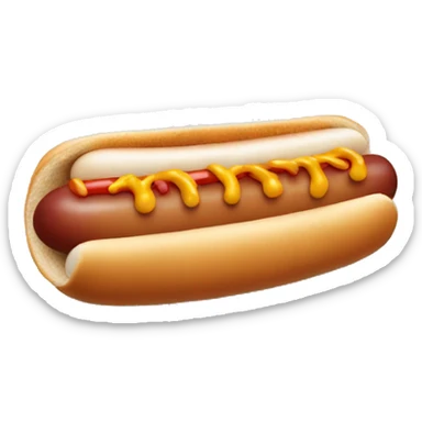 hot dog dog sticker