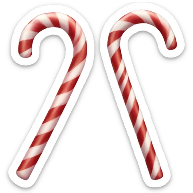 Candy cane  sticker