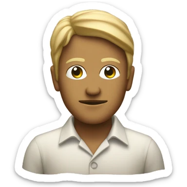 data analyst in sand sticker