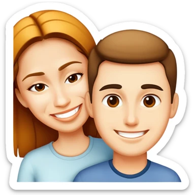 girlfriend and boyfriend  sticker