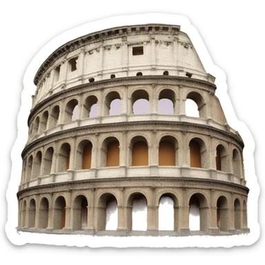 Rome coliseum  sticker