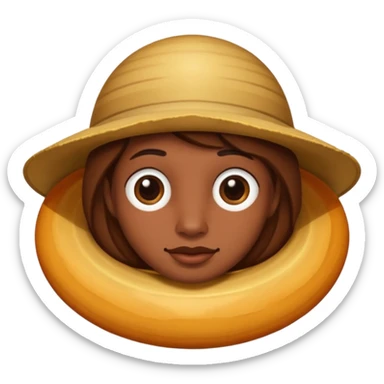 Saturno cara de vaca  sticker