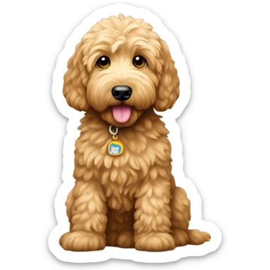 Goldendoodle sticker