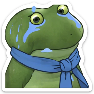 Crying  sticker