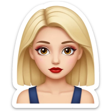 sexy girl makeup sticker