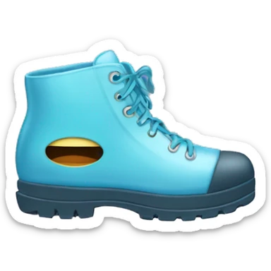 Chaussure de pluie sticker