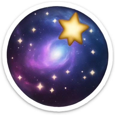 galaxy sticker