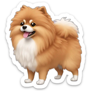 Pom pom sticker