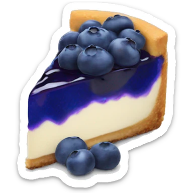 Blueberry Cheesecake  sticker