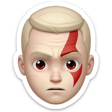 Boy from god of war sticker