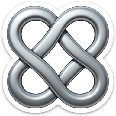 Infinity symbol  sticker