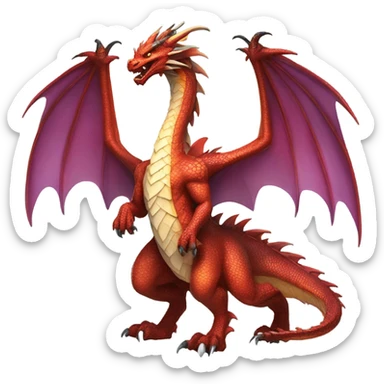 Dragon sticker