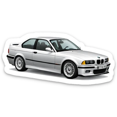 BMW e36 sticker