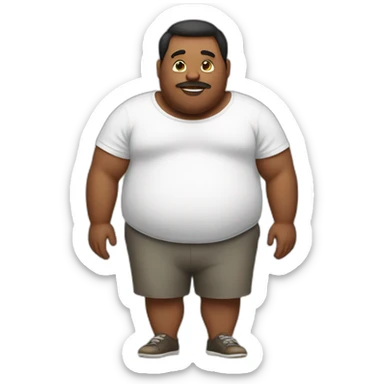 obesity sticker