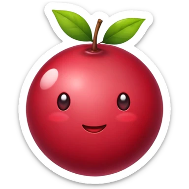 Cranberry  sticker