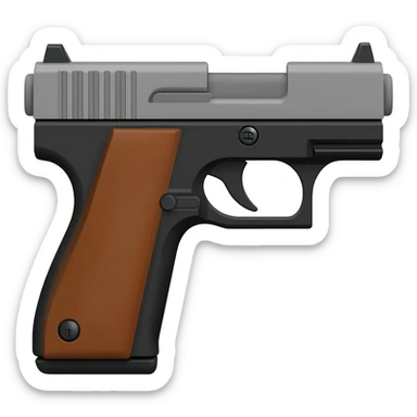 Gun sticker