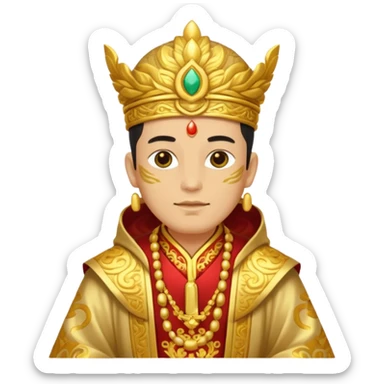 God of Wealth sticker